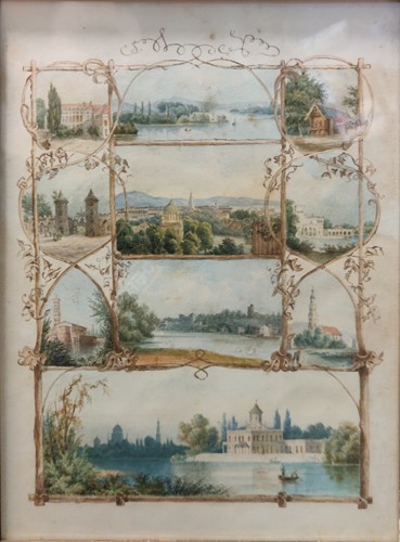 Lot 370 - Topographical School, 19th century