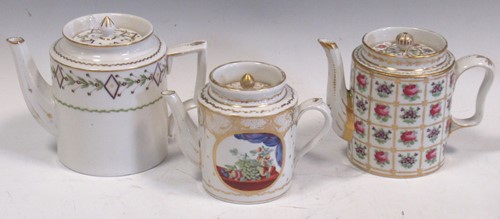 Lot 13 - Three early 19th century Paris porcleain...