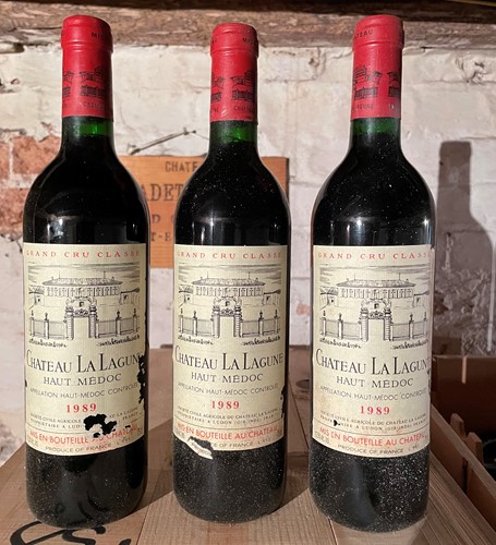 Lot 384 - Chateau La Lagune, Haut Medoc 3eme Cru 1989, 3...