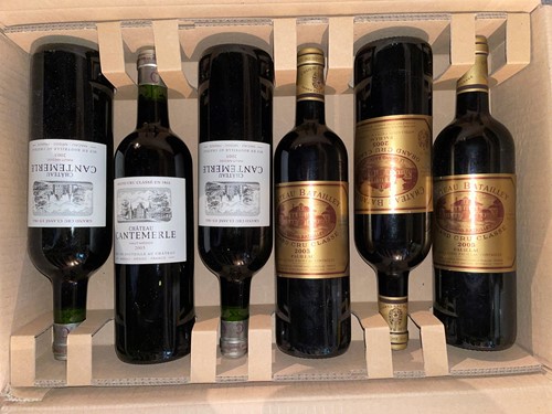 Lot 403 - Bordeaux 2005 mixed case selection
