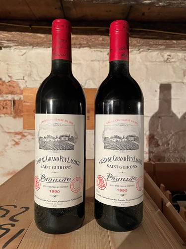 Lot 394 - Chateau Grand Puy Lacoste, Pauillac 5eme Cru 1990