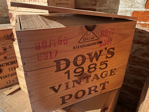 Lot 393 - Dow's Vintage Port 1985