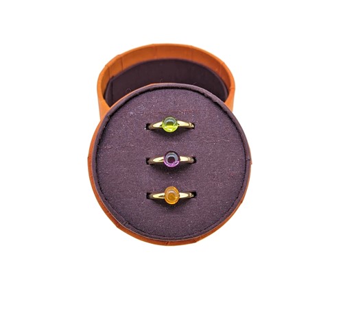 Lot 85 - Pomellato - Three stackable M'ama non M'ama rings