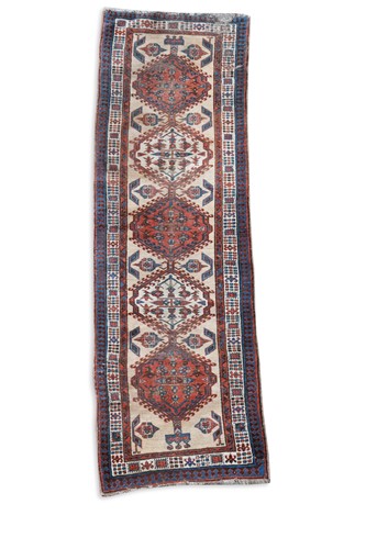Lot 546 - A Sarab runner rug, early 20th century