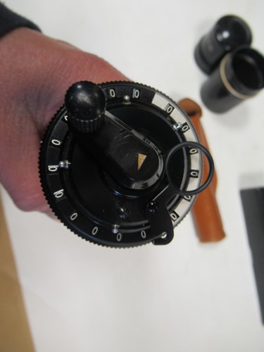 Lot 56 - A Curta Type I calculator, no. 52322, circa...