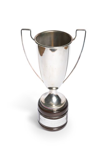Lot 91 - A Societa Gestione Capannelle, Premio F. Scheibler silver trophy cup, awarded to Frankie Dettori