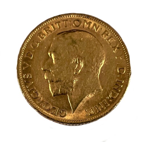 Lot 279 - A George V sovereign