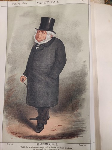 Lot 253 - Vanity Fair cartoons: drawings by various artists, 1869-1910