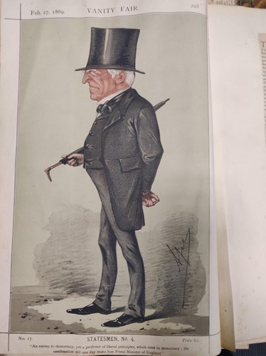 Lot 253 - Vanity Fair cartoons: drawings by various artists, 1869-1910
