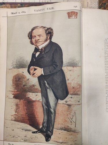 Lot 253 - Vanity Fair cartoons: drawings by various artists, 1869-1910