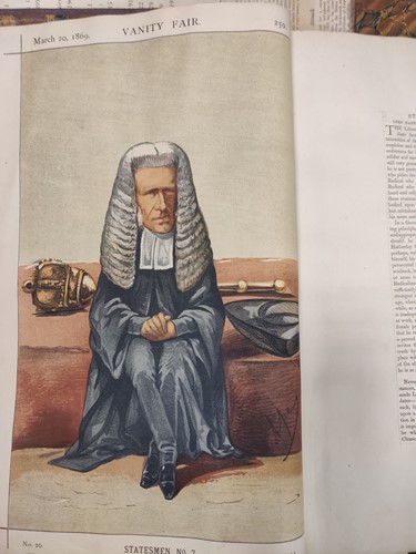 Lot 253 - Vanity Fair cartoons: drawings by various artists, 1869-1910