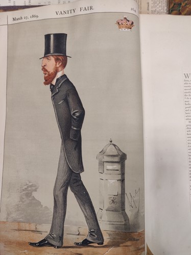 Lot 253 - Vanity Fair cartoons: drawings by various artists, 1869-1910