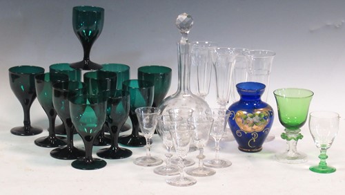 Lot 31 - A quantity of drinking glasses, to include...