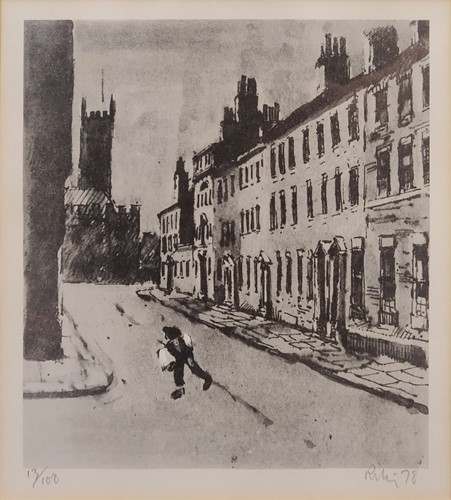 Lot 272 - Four urban scenes