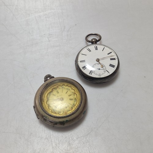 Lot 192 - A Victorian silver open faced key wind pocket...