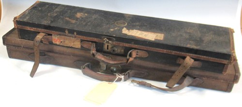 Lot 166 - A Holland and Holland leather gun cleaning...