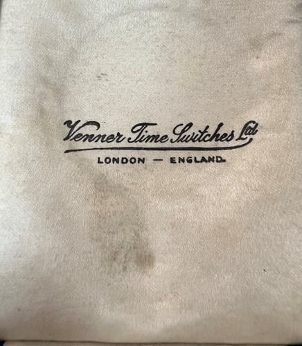 Lot 181 - Venner Time Switches, London - A 10-second flyback split timer in the original case