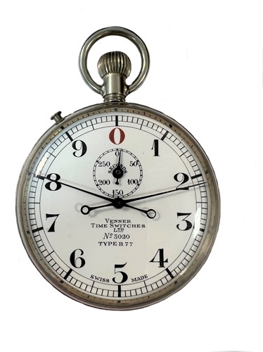 Lot 181 - Venner Time Switches, London - A 10-second flyback split timer in the original case