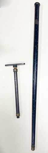 Lot 296 - A pre-charged pneumatic air cane, late 19th century