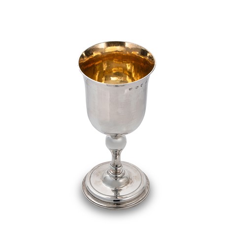 Lot 339 - A George II silver communion cup