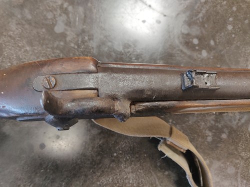 Lot 167 - A 19th-century Percussion cap Musket with 41.5-...