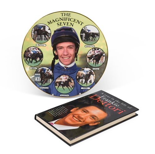 Lot 27 - A Frankie Dettori signed hardback book titled 'A Year in the Life of Frankie Dettori'