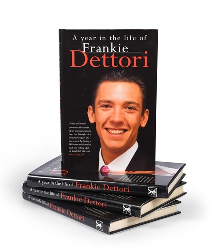 Lot 112 - Four Frankie Dettori signed hardback books titled 'A Year in the Life of Frankie Dettori'