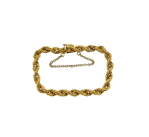 Lot 74 - A modern rope bracelet
