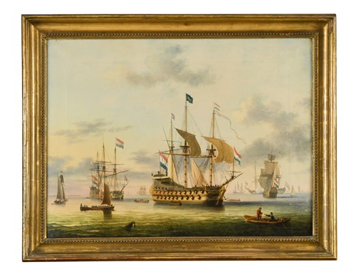 Lot 63 - Circle of Dominic Serres, RA (1722-1793)