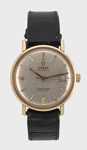 Lot 396 - Omega - A gold plated 'Seamaster de Ville' wristwatch