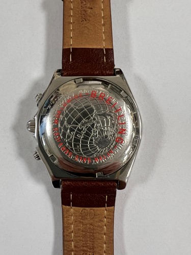 Lot 361 - Breitling - A steel 'Chronomat Longitude' wristwatch