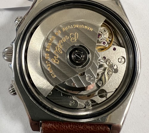 Lot 361 - Breitling - A steel 'Chronomat Longitude' wristwatch