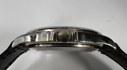 Lot 414 - Sewills, Liverpool - A steel 'Ark Royal' wristwatch