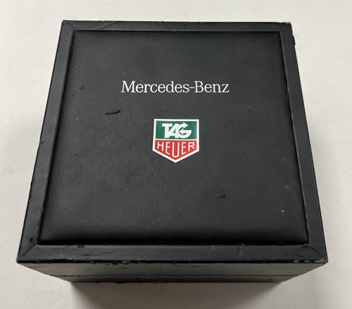 Lot 442 - Tag Heuer - A steel limited edition 'Mercedes Benz SLR' chronograph wristwatch