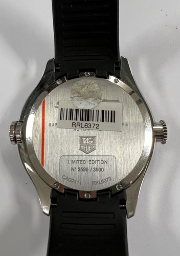 Lot 442 - Tag Heuer - A steel limited edition 'Mercedes Benz SLR' chronograph wristwatch