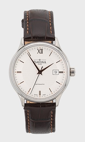 Lot 370 - Davosa, Genève - A steel 'Classic Auto' wristwatch