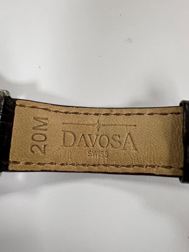 Lot 255 - Davosa, Genève - A steel 'Classic Auto' wristwatch