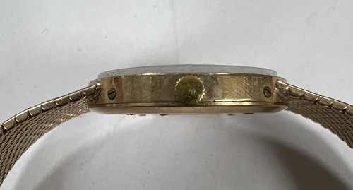Lot 364 - Bueche-Girod - A 9ct gold wristwatch