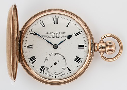 Lot 314 - Kendall & Dent, London – A 9ct gold hunter pocket watch