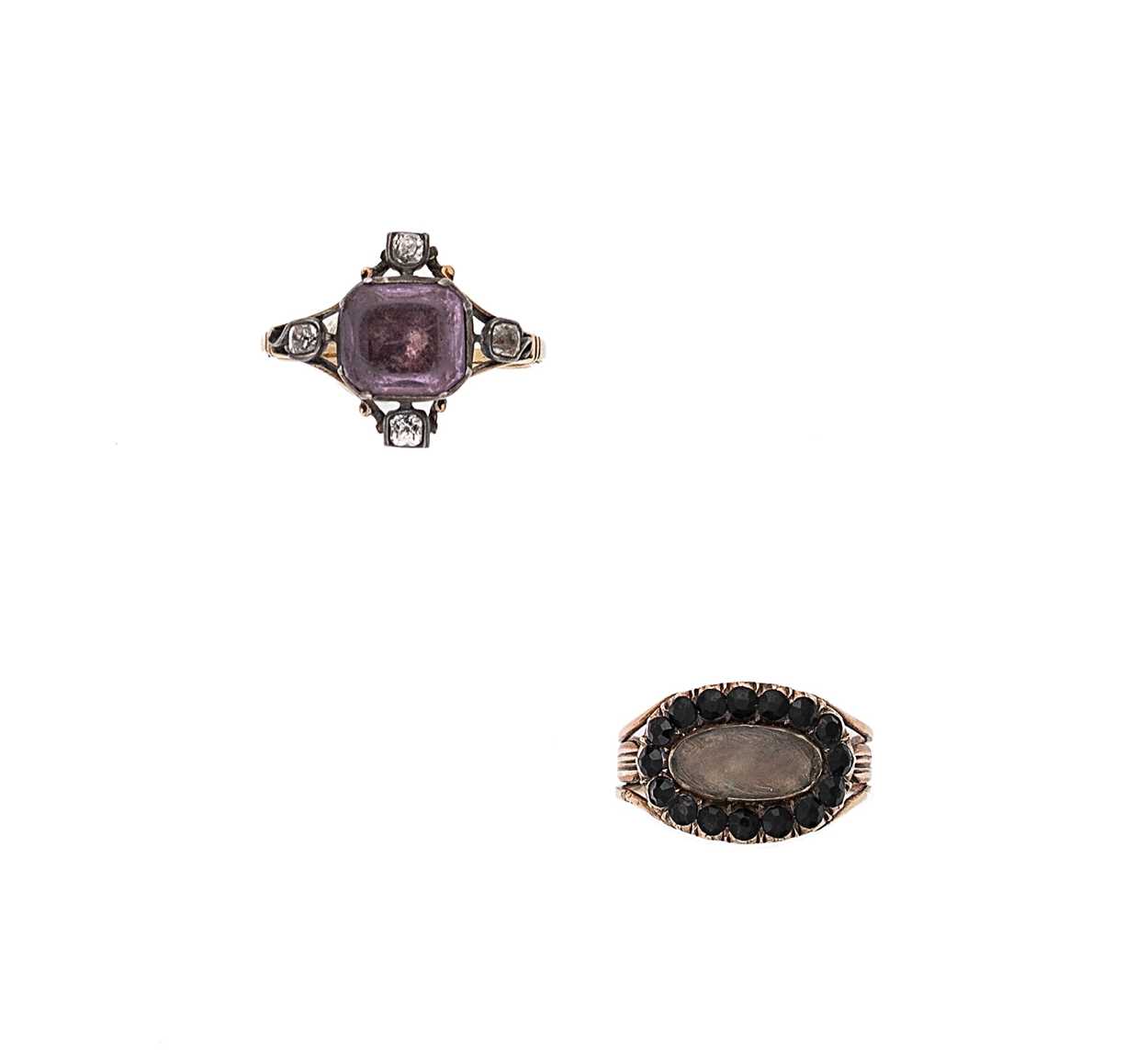 Lot 3 - Two 19th century rings