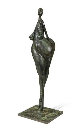 Lot 96 - Colette Fizanne (1948-), Standing nude, 2003