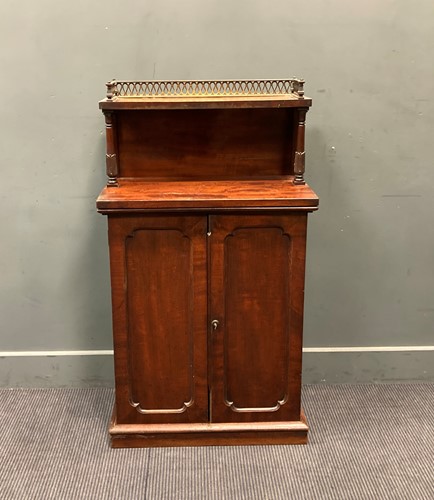 Lot 421 - A mahogany chiffonier, early 19th century, 114...