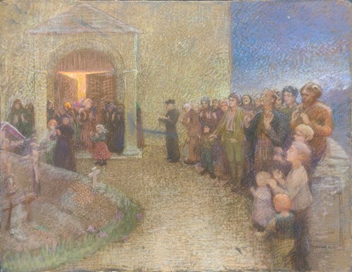 Lot 284 - School of Guiseppe Pellizza de Volpedo (1868-1907)