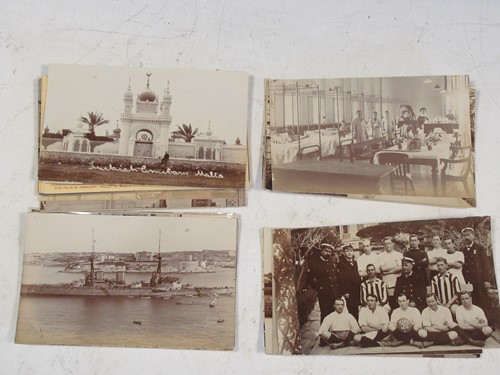 Lot 147 - Malta, c. 1909: 43 photographic postcards and...