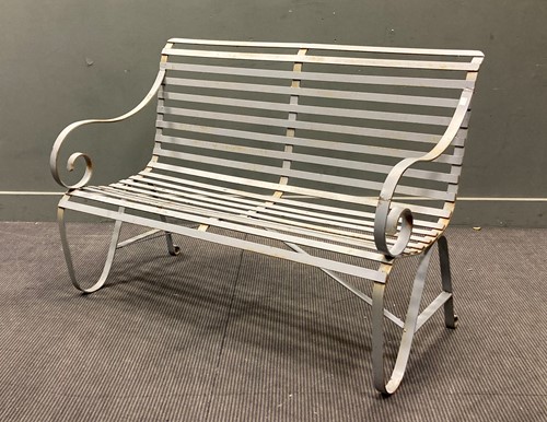 Lot 543 - A hand forged wrought iron Victorian style...