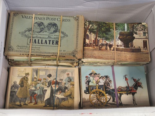Lot 111 - Postcards. A collection of early 20th century...