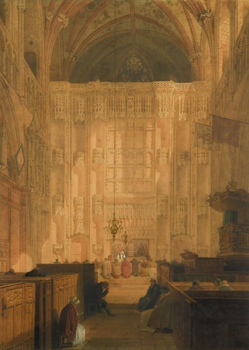Lot 58 - Frederick Nash, OWS (1782-1856)