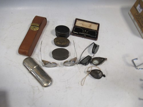 Lot 119A - A collection of protective eyeglasses...