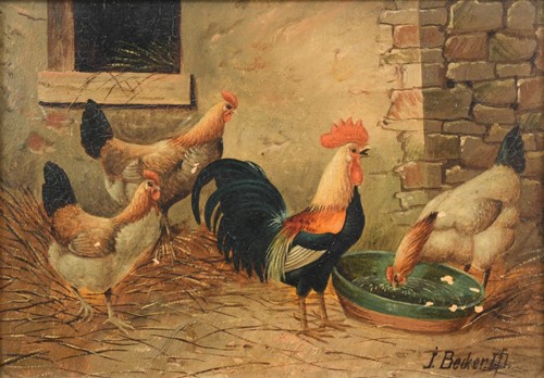 Lot 161 - J Becker, circa 1900