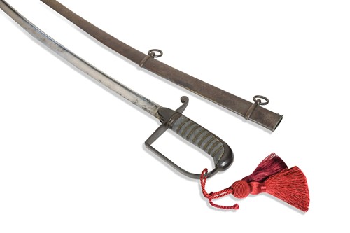 Lot 435 - A George IV sword, worn maker's mark for Odell, 72 Burlington Arcade, London